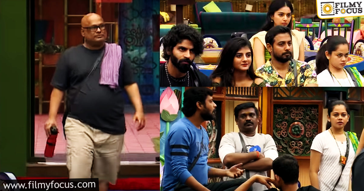 ‘பிக் பாஸ் 4’ :  எல்லாரும் சேர்ந்து கார்னர் பண்றாங்கனு சொன்ன சுரேஷ்… கடுப்பான ரியோ, சனம்!