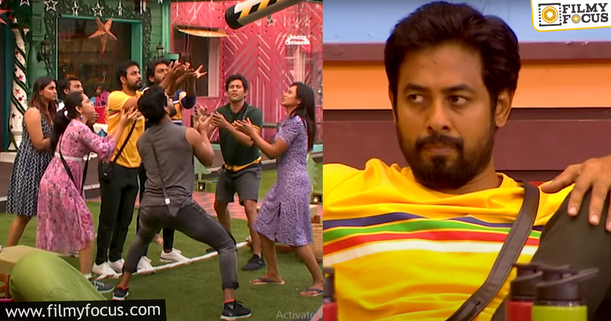 ‘பிக் பாஸ் 4’ : ‘ball catch’ டாஸ்க்… சோமசேகர் – பாலாஜி இடையே மோதல்!