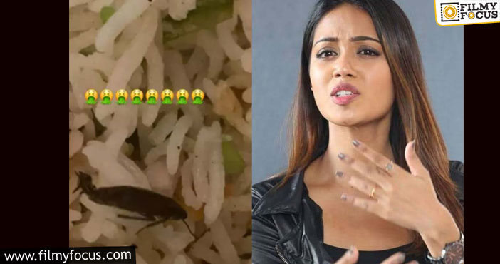 Nivetha Pethuraj Complains To Swiggy After Finding Cockroach In Her Meal1