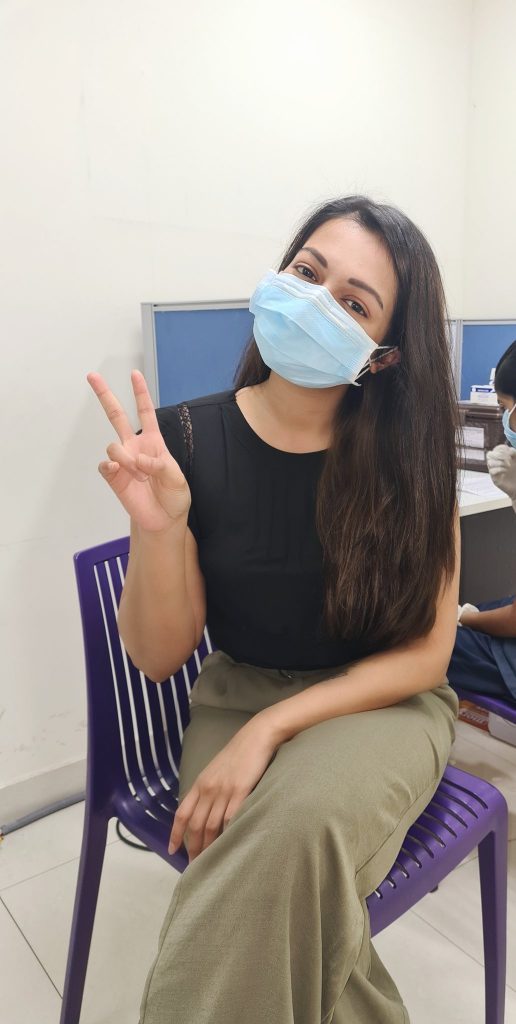 Catherine Tresa Takes First Dose Of Covid 19 Vaccine2