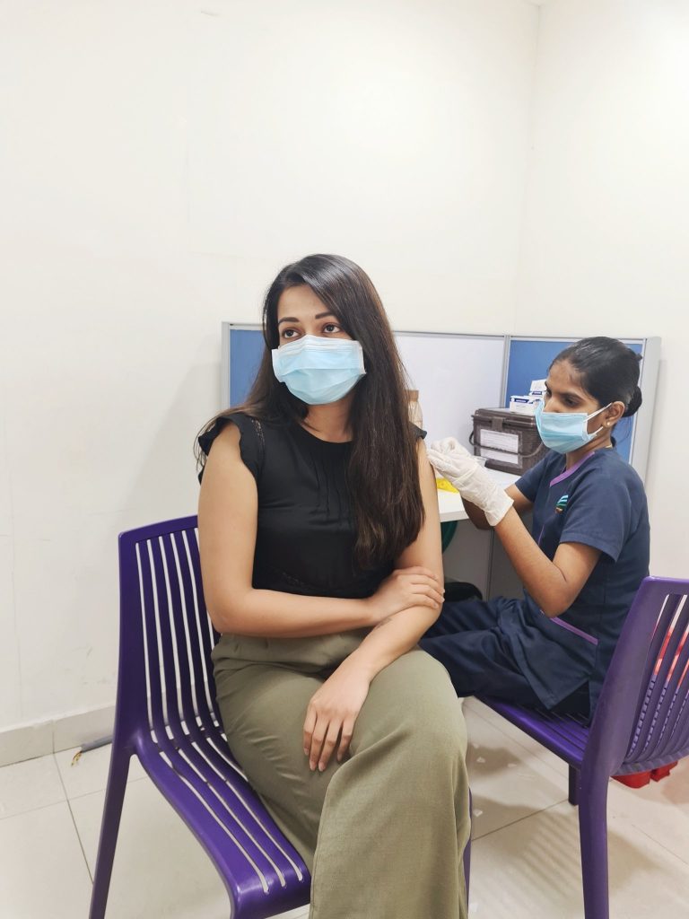Catherine Tresa Takes First Dose Of Covid 19 Vaccine3