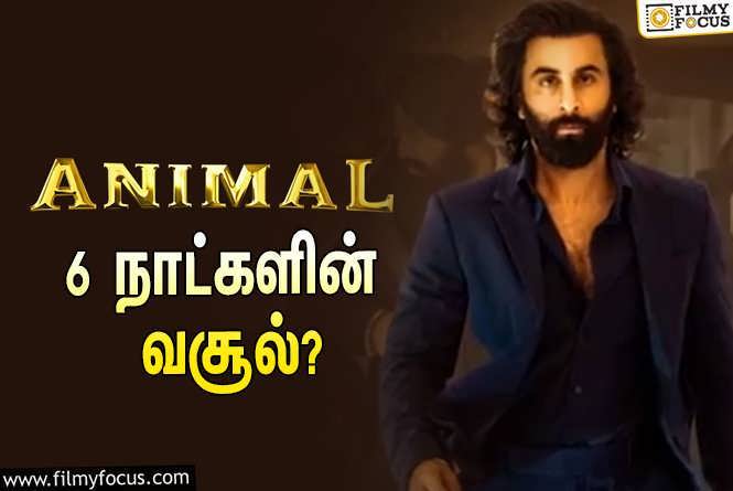 Animal : அடேங்கப்பா… 6 நாட்களில் ரன்பீர் கபூரின் ‘அனிமல்’ செய்த வசூல் இத்தனை கோடியா?