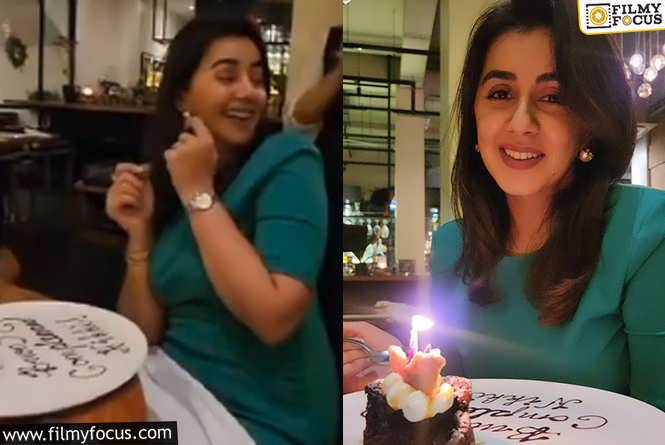 Nikki Galrani & Aadhi : நடிகை நிக்கி கல்ராணிக்கு நடிகர் ஆதி கொடுத்த பர்த்டே சர்ப்ரைஸ்… வைரலாகும் வீடியோ!